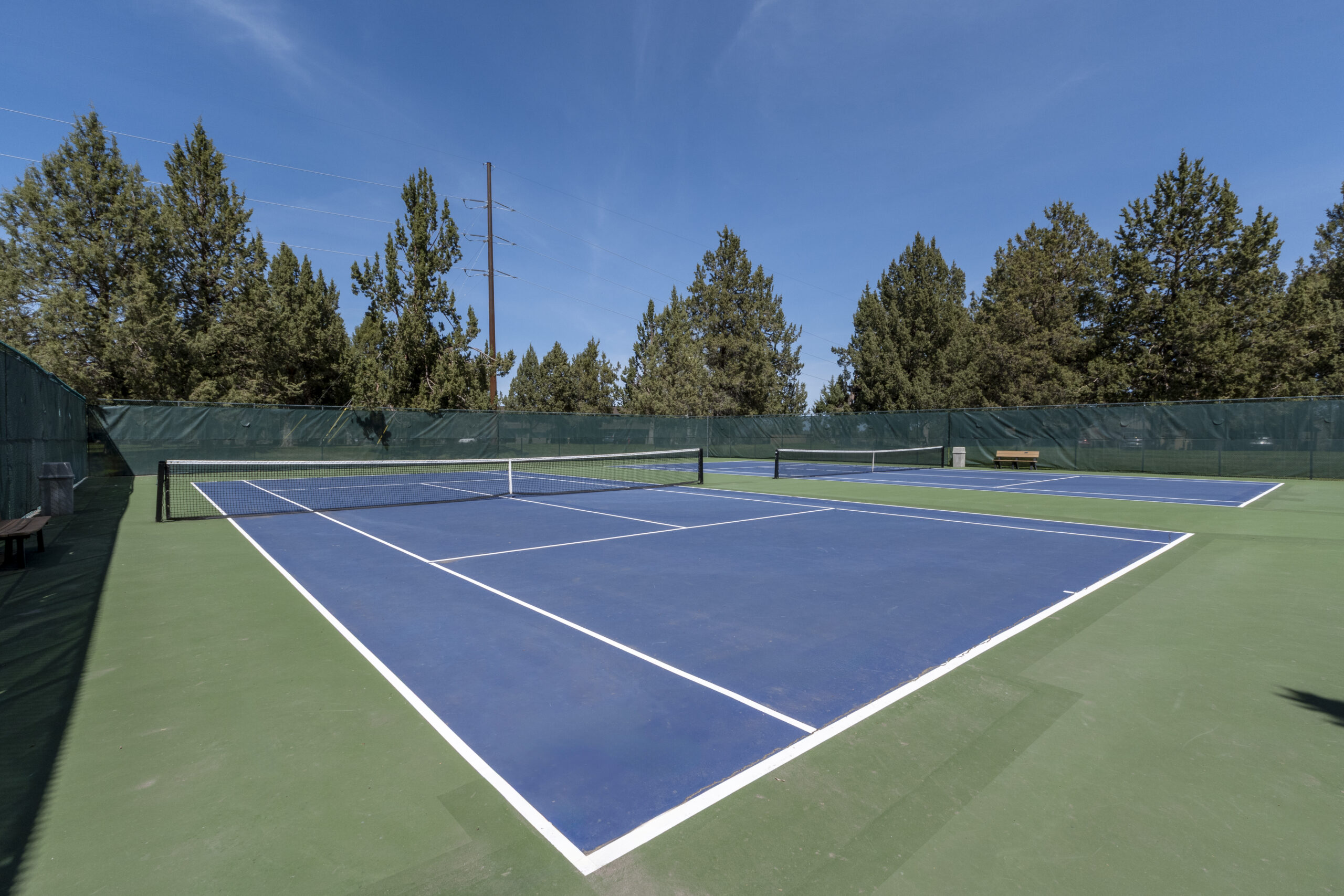 Eagle crest tennis court